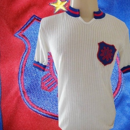 Camisa retrô  branca  Bonsucesso Futebol Clube 1977
