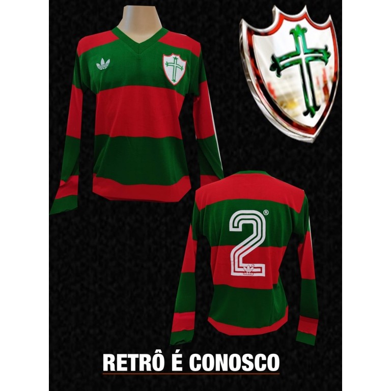 Camisa retrô Portuguesa desportos  - 1977