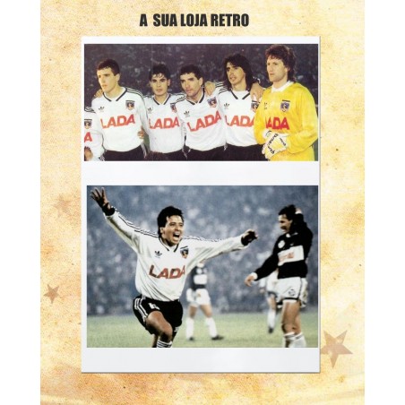 Camisa retrô goleiro Colo Colo  amarela 1991