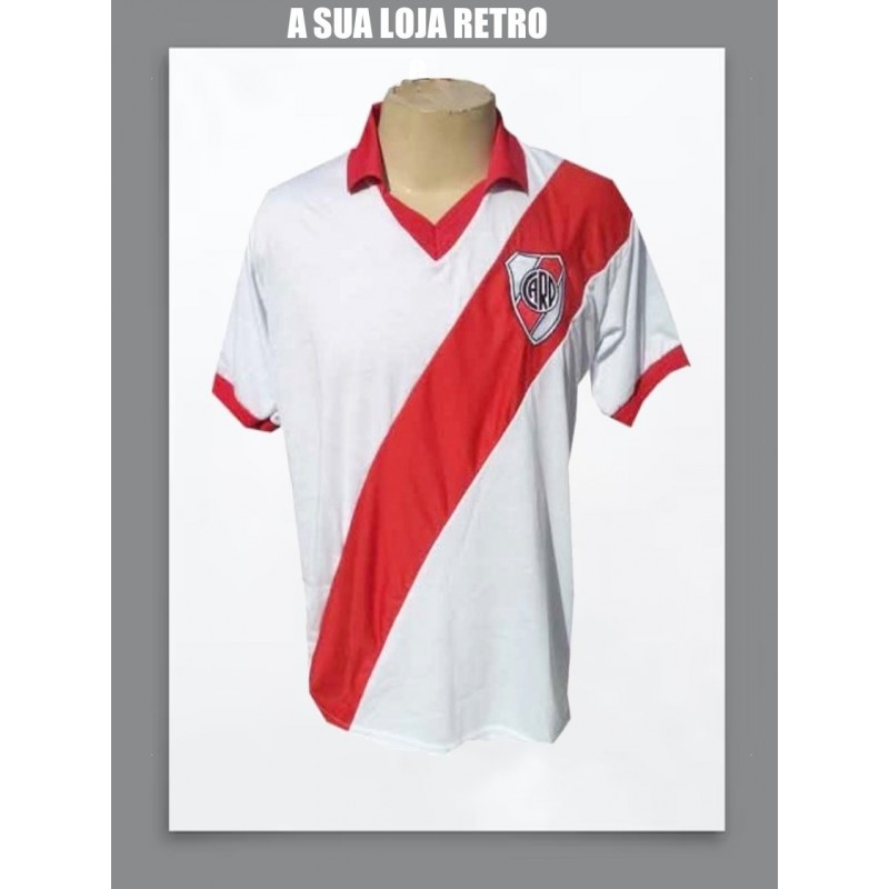 Camisa retrô River plate 1980  - ARG