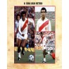 Camisa retrô do  Peru  gola redonda 1978.