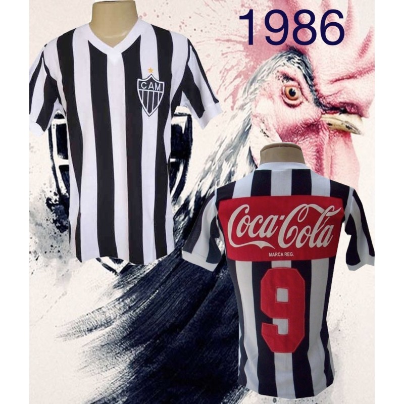 Camisa retrô Atlético 1986