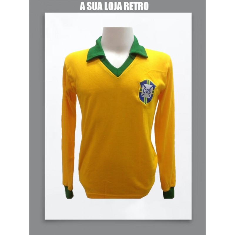 Camisa retrô  Brasil 1962   ML