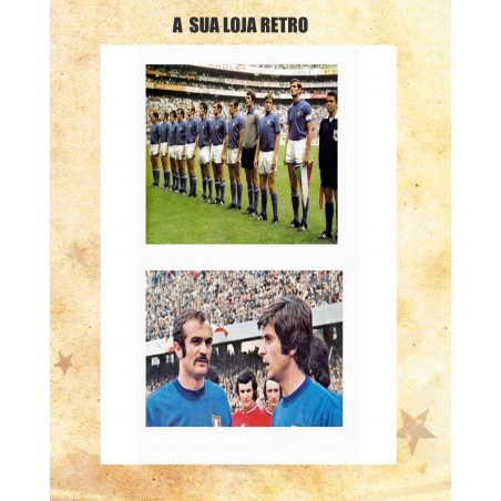 Camisa retrô Italia  1970