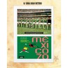 Camisa Retrô  Mexico verde gola polo 1970 -MEX