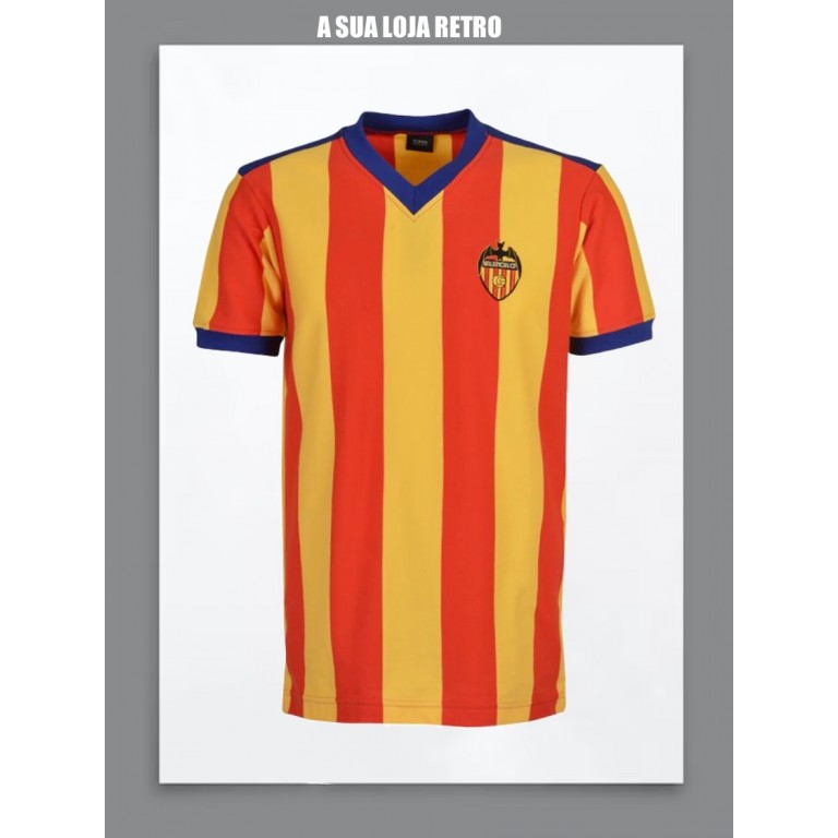 Camisa retrô  Valencia 1977...