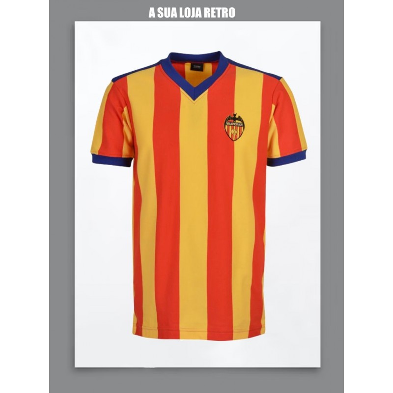 Camisa retrô  Valencia 1977 -ESP