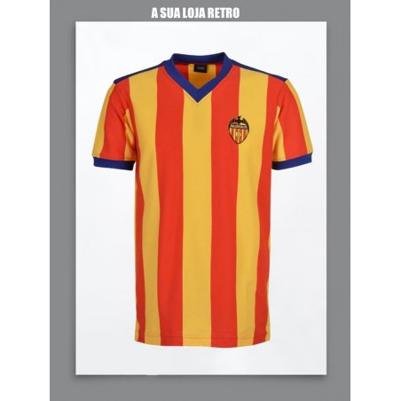 Camisa retrô  Valencia 1977 -ESP