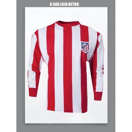 Camisa retrô Atlético de Madrid ML 1980
