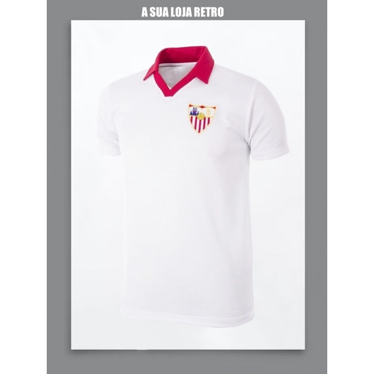-Camisa Retrô FC Sevilla...