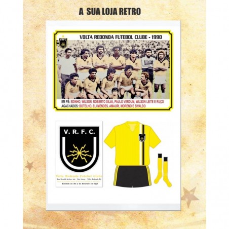 Camisa retrô Volta redonda FC -1990