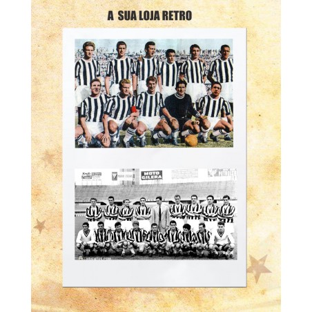Camisa retrô Juventus de turim ml 1960