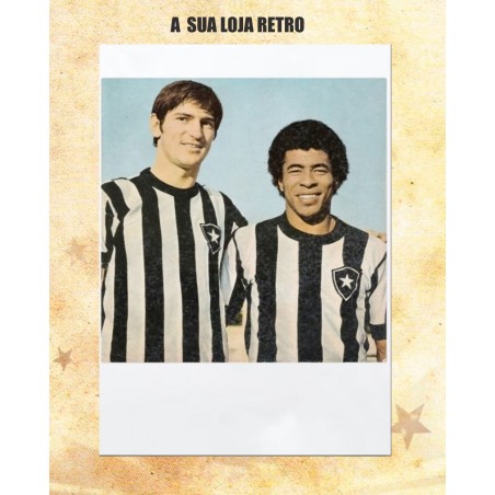 Camisa retrô Botafogo 1970 gola V