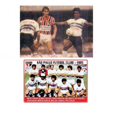 Camisa retrô São Paulo FC federal - 1985