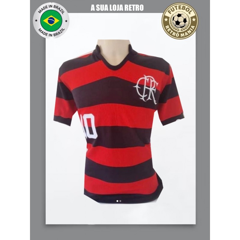 Camisa retrô  Flamengo 1970 n 10