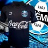 Camisa retrô Grêmio logo preta coca cola penalty