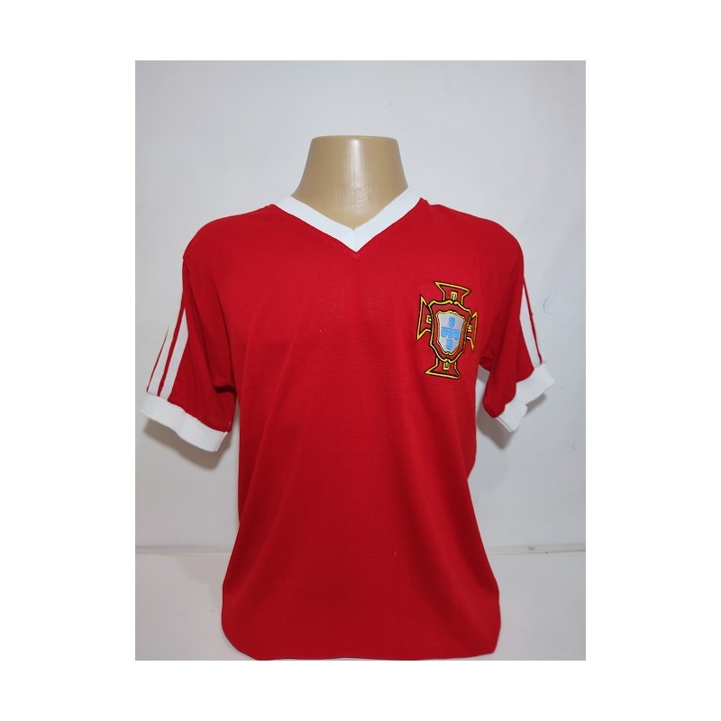 Camisa retrô  Seleçao  de Portugal  1980