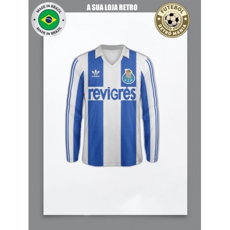 Camisa retrô Porto revigres ml 1980 - POR